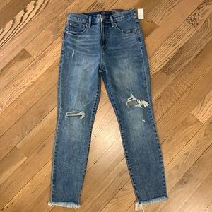 Gap High Rise True Skinny Jeans